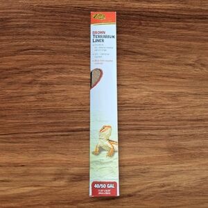 New- Zilla Brown 40-50 Gallon Terrarium Liner
